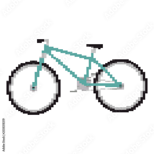Pixel Art Bike