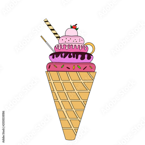 ice cream cone