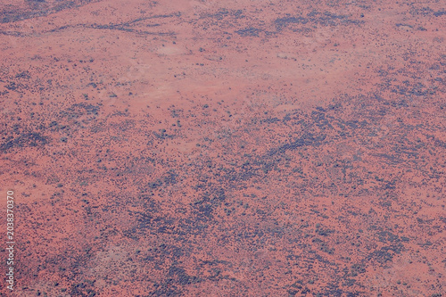 Slika na platnu Aerial view of Australia’s Red Centre in the Northern Territory