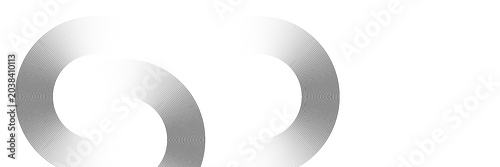 White geometric abstract background overlapping layers on bright space with line effect decoration.