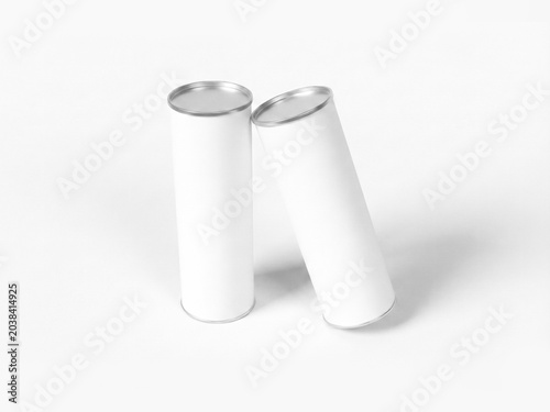 Potato Chip Can Mockup Set