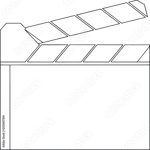 folder with tab on top line art vector illustration on transparent background