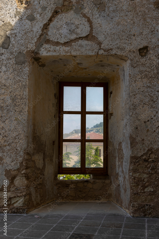 Fototapeta premium Della Valle Castle, Fiummefreddo, Calabria, Italy