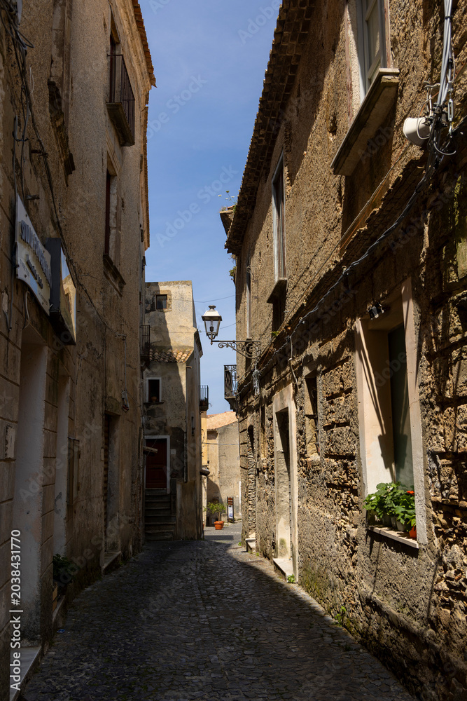 Fototapeta premium Fiummefreddo, Calabria, Italy