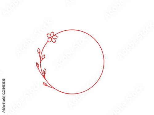 Abstract red background with red circle and red and white Easter eggs featuring hearts, love, Valentine romance, ribbon, gift and celebration design illustration vector