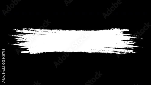 Abstract paint brush stroke animation for title reveals artistic transitions and professional video projects. 4k video motion graphic