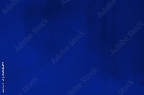 Blue watercolor background, texture paper