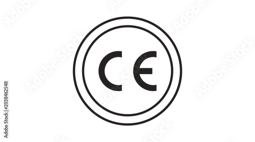Foto CE Mark Symbol - European Conformity
