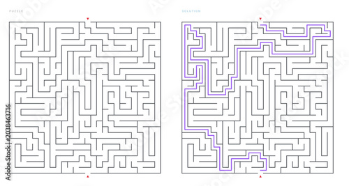 Educational Maze Puzzle for MLK Day - 356