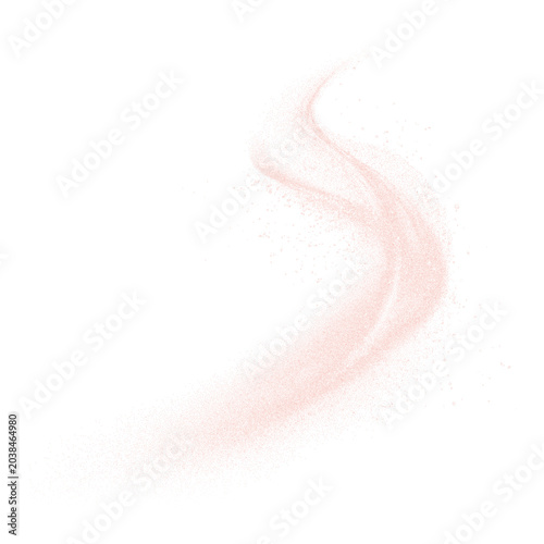 Fotografie White png pepper powder splashes flying seasoning particles burst paprika dust s