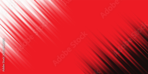 Obraz na płótnie red and white brush wrap car sticker pattern abstract banner sporty lines red and white color combination grunge brush modern pattern racing motorsport, Eps 10