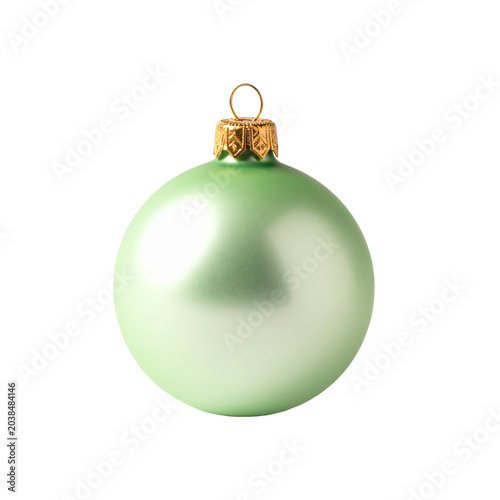 Green, golden ornaments, Generated image
