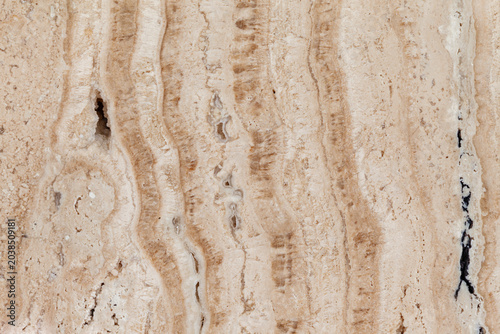 Glossy polished layred limestone cut background texture material