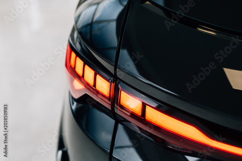 Foto Taillight of a new car