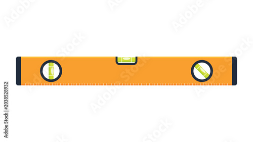 Konstfotografi Level tool on a flat surface used for construction and measuring activities in a