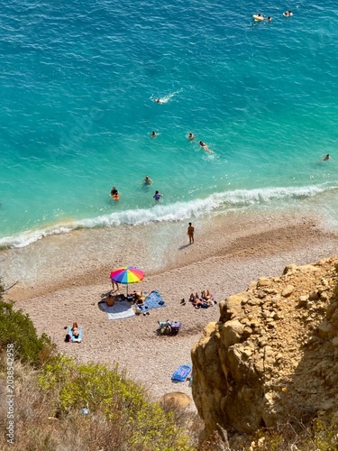 beach in spain