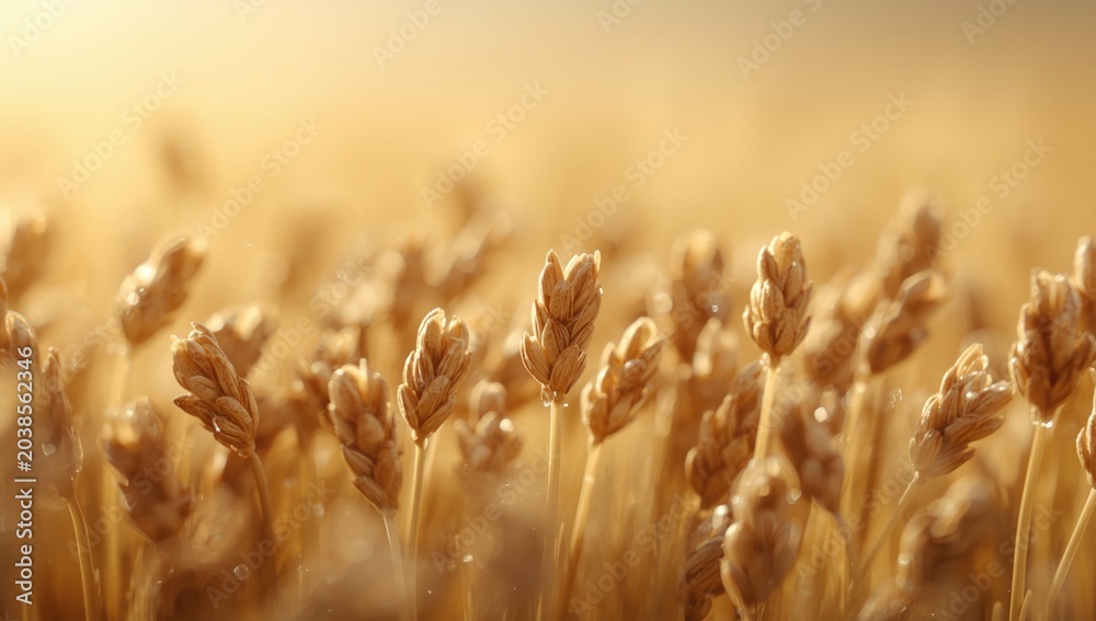 Obraz premium Enzyme driven starch conversion in germinating barley used for sweet Korean beverage