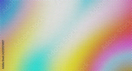 Holographic gradient background with grainy texture, iridescent rainbow light leak, abstract colorful blurred mesh for modern web design Japanese anime styles Art