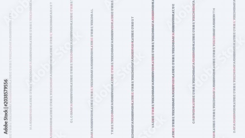 Data Wall Display Abstract Kinetic Information Flowing Technology Concept