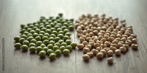 Distribution of round and wrinkled pea seeds in second generation highlighting Mendelâ€™s genetics principles