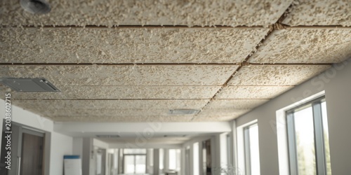 Enhanced thermal and acoustic insulation using mineral wool panels on ceiling in contemporary buildings
