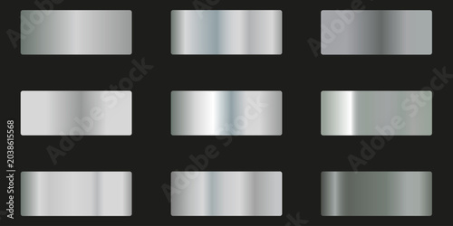 A set of modern gray textures for a presentation poster.