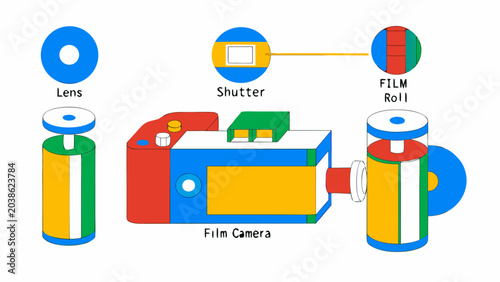 film-camera-exploded-view--vector-infographic-styl (1)