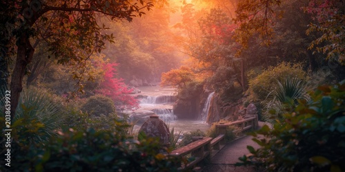 Harmonious natural park ful...