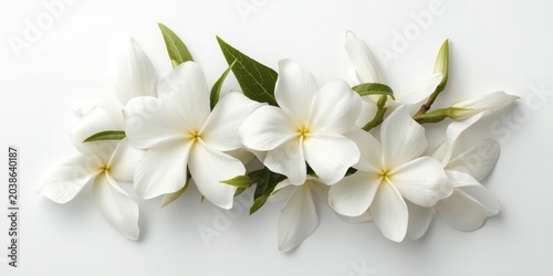 Freshly cut gardenia blooms...
