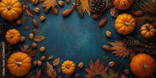 Festive Thanksgiving icons ...
