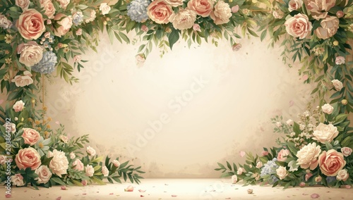 Floral illustration inspire...