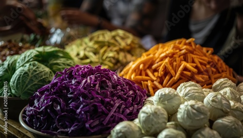 Colorful vegetable assortme...