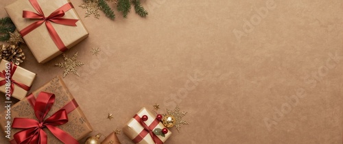 Festive card featuring wrap...