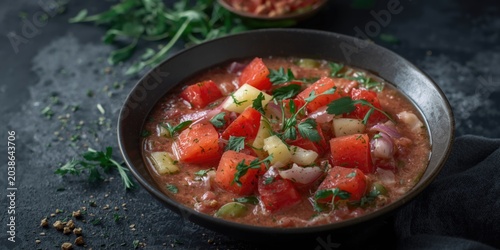 Delightful cold Spanish sou...