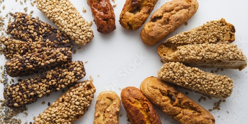 Healthy breakfast circle sh...