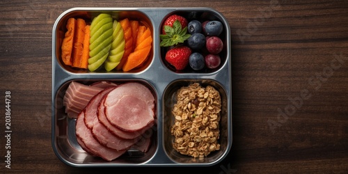 Delicious school lunch tray...