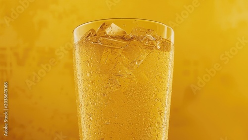 Close up shot of glass fill...
