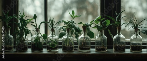 Collection of small plants ...