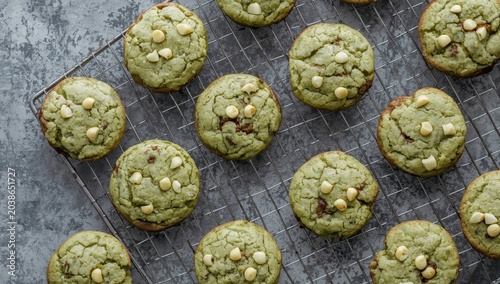 Cooling rack filled with fr...