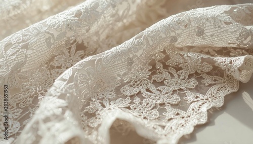 Decorative jacquard mesh la...