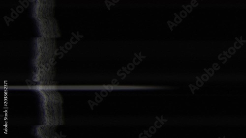 Analog glitch noise texture transition for overlay video editing