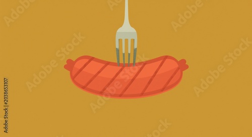 Colorful flat illustration ...