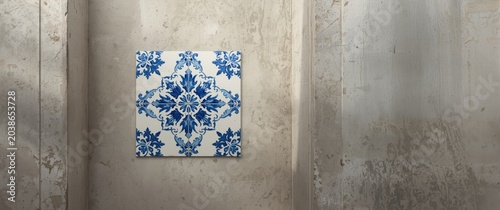 decorative vintage azulejo ...