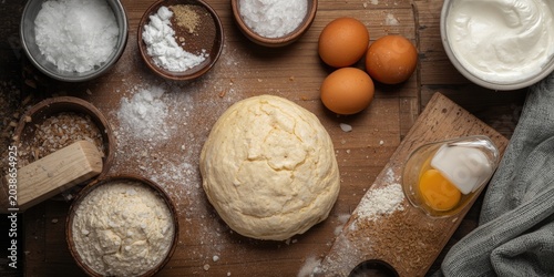 Fresh cooking ingredients w...