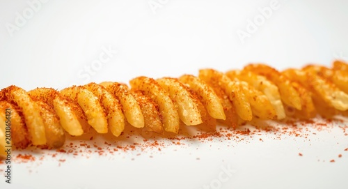 Golden crispy French fries ...