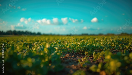 Gentle agricultural land sh...