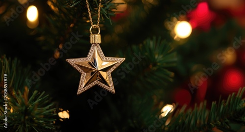Festive Christmas star char...