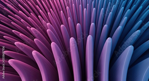 Vibrant gradient background with purple and blue spikes