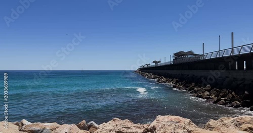 pier on the beach