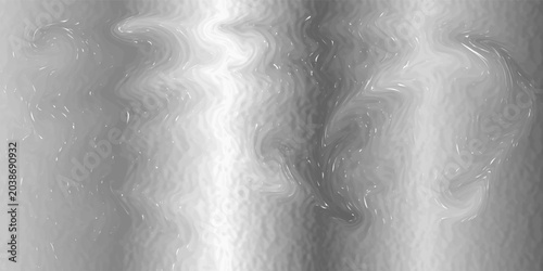 Foto Shiny silver foil metallic texture - glossy gray steel gleaming surface, frosted glass effect with blur glare reflection, bright polished metal material